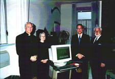 Inauguration of the “Redemptoris Mater” web site - Vatican, October 14, 2003